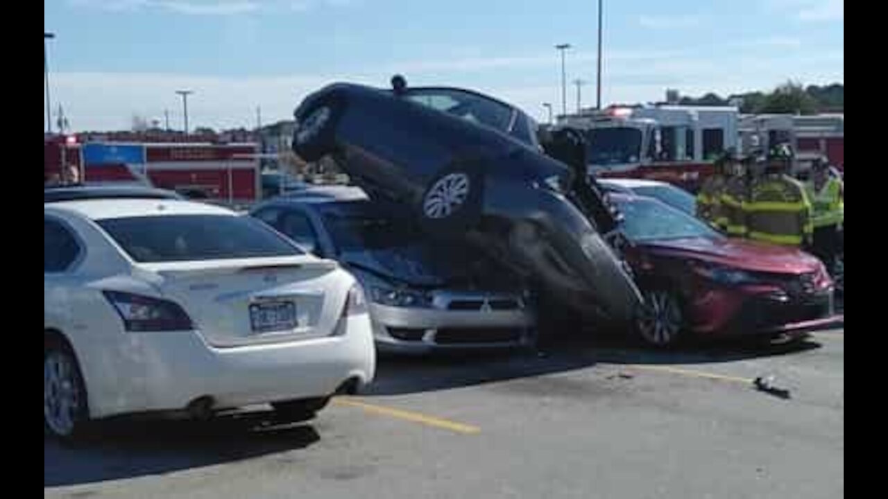 Un accident de voiture inhabituel en Caroline du Nord