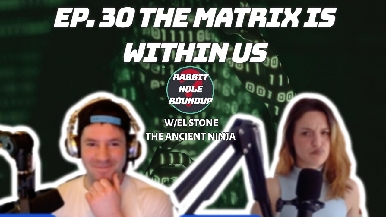 Rabbit Hole Roundup 30: THE MATRIX IS WITHIN US w/The Ancient Ninja | AI-Ancient Shadow, Antarctica