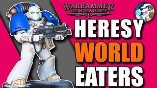 How to paint WORLD EATERS marines | Horus Heresy | 12th Legion