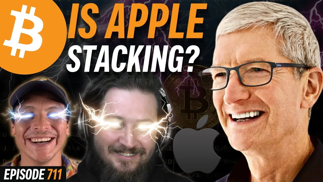 Is Apple & Tim Cook Secretly Buying Bitcoin? | EP 712