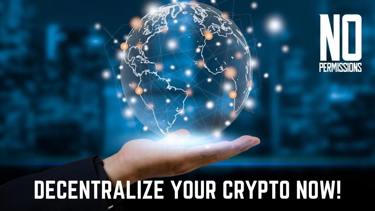 Decentralize Your Crypto Now! Binance, Coinbase and Centralized Points Of Failure.