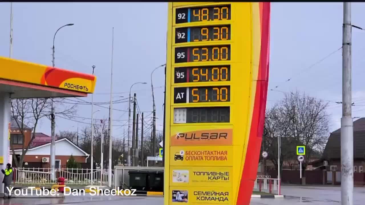 Gas Prices Are Lower In Russia Than They Are In America