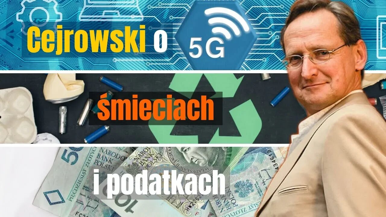 Cejrowski o 5G, śmieciach, rewolucji i podatkach 2019/09/23 Studio Dziki Zachód Odc. 27