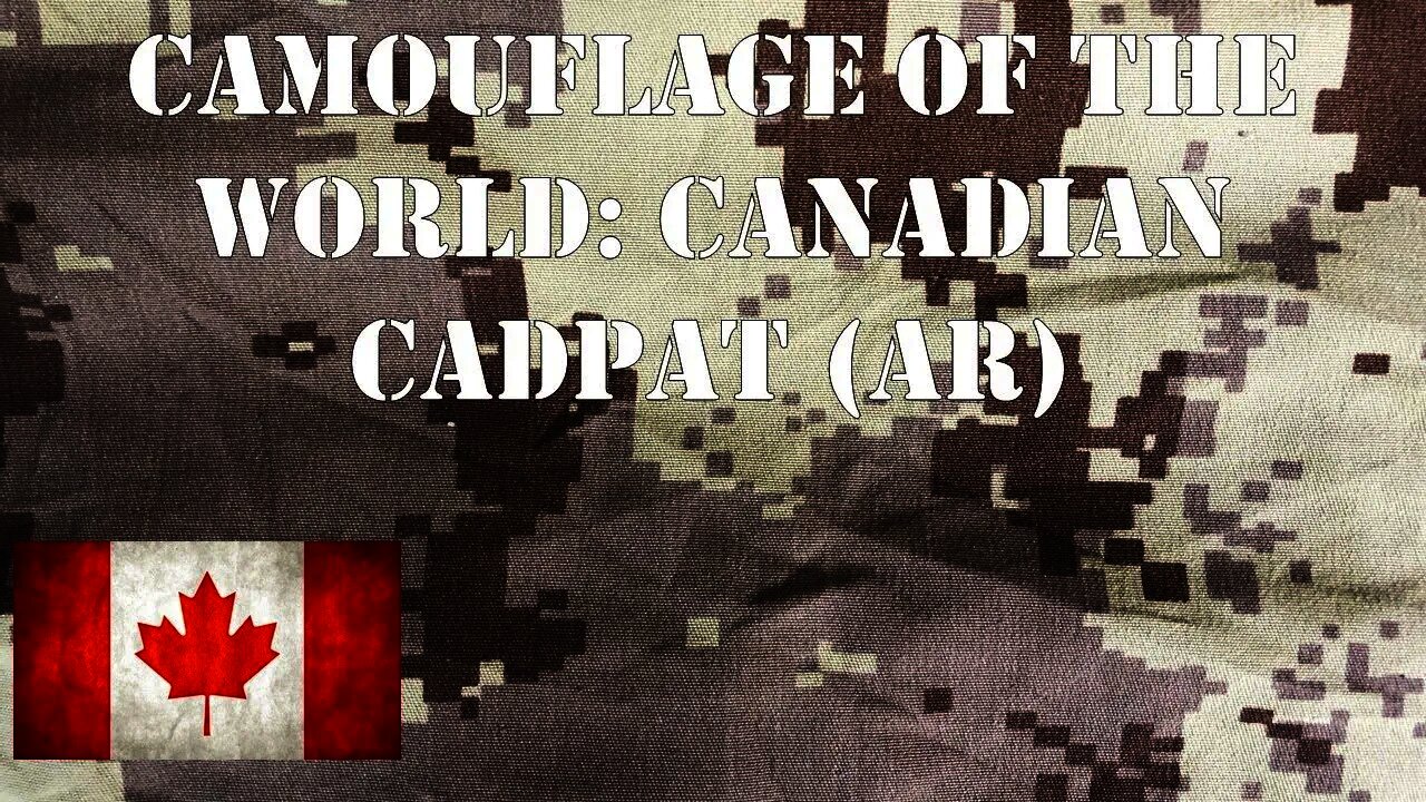 Camouflage of the World: Canadian CADPAT (AR)