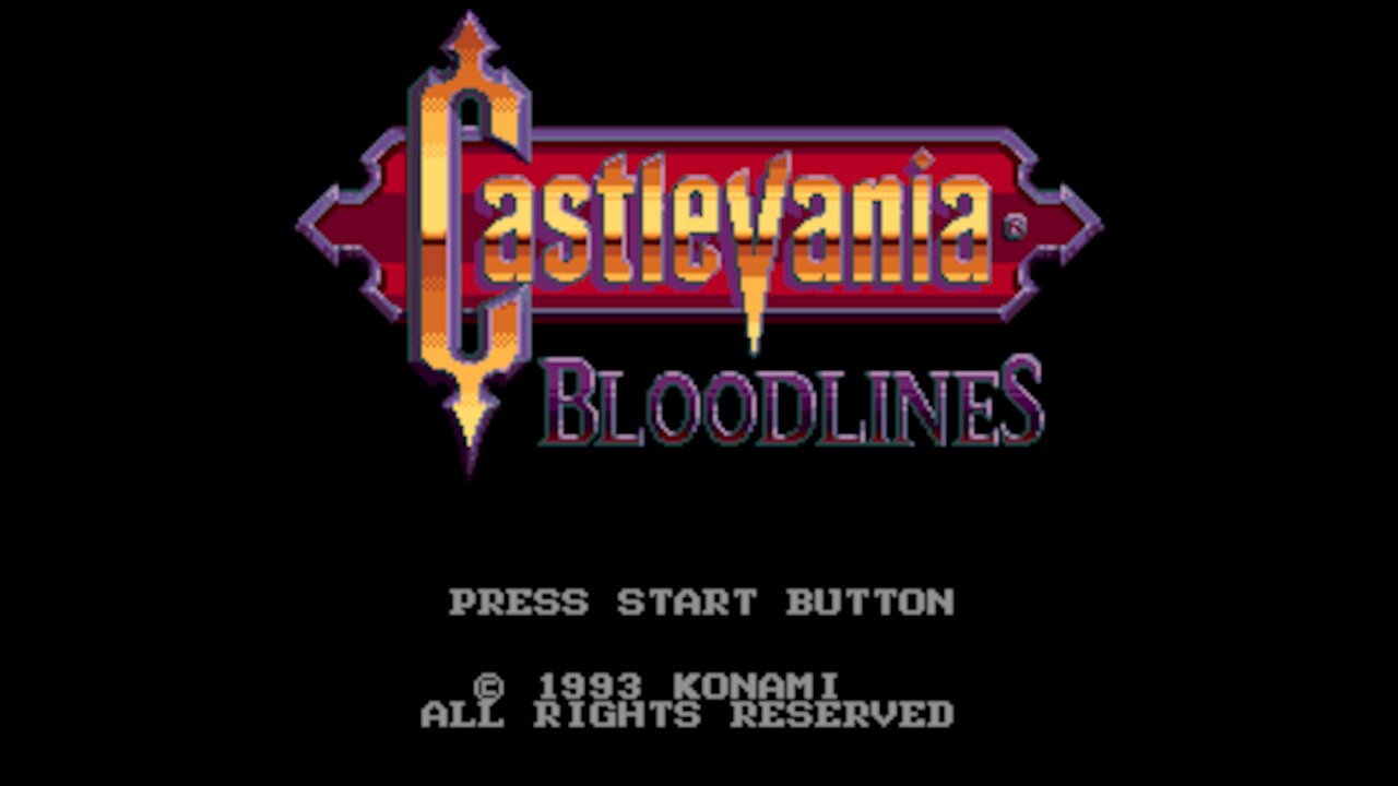 Castlevania Bloodline ((Beta Ver. 0.1 (August 4, 1993)) Part 1