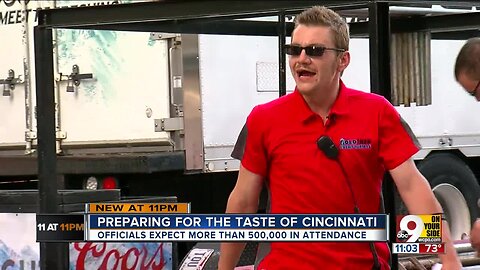 How do you prepare for the biggest, hungriest crowd in Cincinnati?