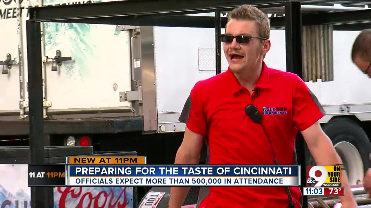 How do you prepare for the biggest, hungriest crowd in Cincinnati?