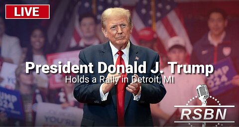 Trump Rally and Roundtable in Detroit, Michigan - WATCH PARTY! 10.18.2024