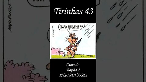 Tirinhas da Turma da Mônica nº 43 | Gibis do Rapha 2