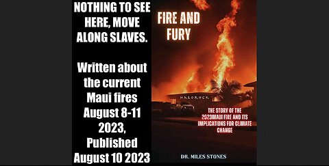 Don't Think The Lahaina, Hawaii Fire Was A Planned Attack? - Watch This - HaloRock