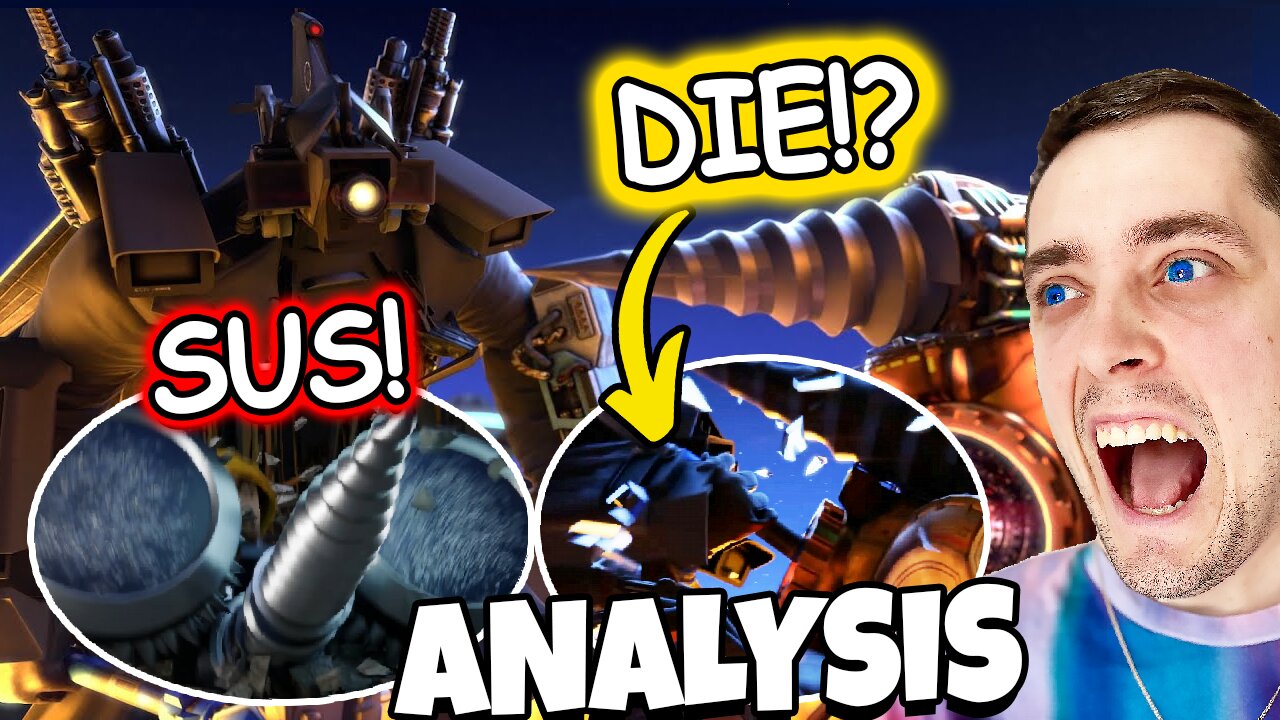 SUS SKIBIDI DRILL!? TITAN DRILL MAN DIES!? skibidi toilet multiverse 011 ANALYSIS