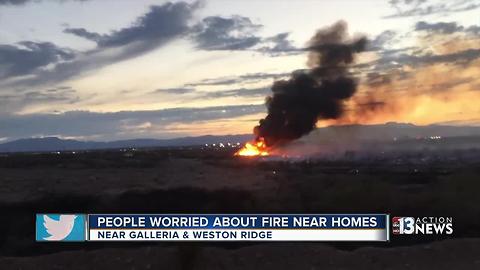 Henderson brush fire took specialized equipment to knock down