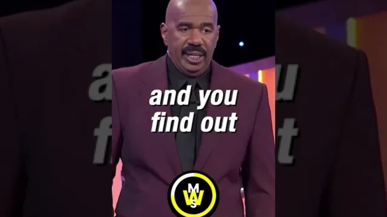 Steve Harvey If a thief breaks into your house, what will you let him take? 🤭💔👀