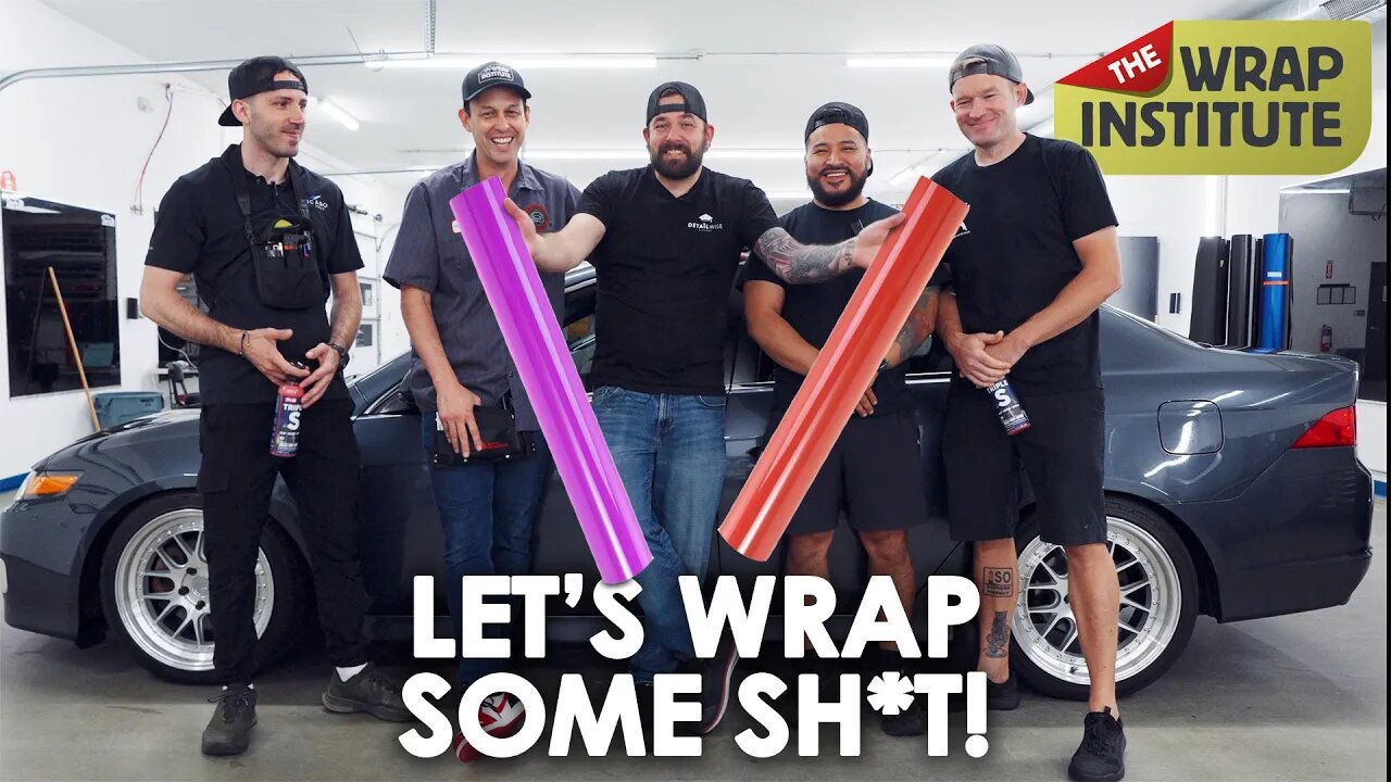 Master Vinyl Installer Justin Pate Shows Off TRIPLE-S!!! @WrapInstitute