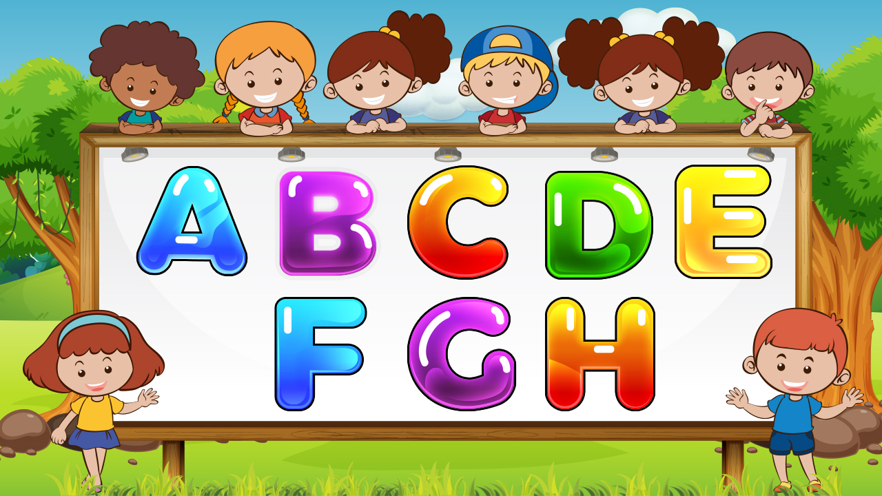 الحروف الإنجليزية - الحروف ABC Songs | ABCD Alphabet Songs | American accent | ABC Nursery Rhymes