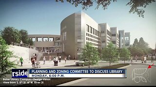 Area around library may be rezoned