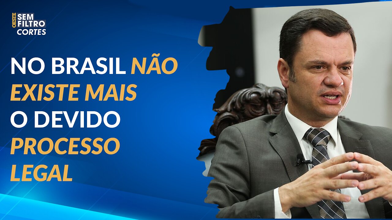 No caminho da impunidade! No Brasil não existe mais o devido processo legal.