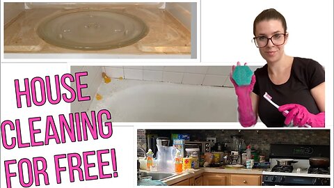 Satisfying house cleaning help for free |kitchen✅|bathroom✅|bedroom✅#housecleaning #free #cleaning