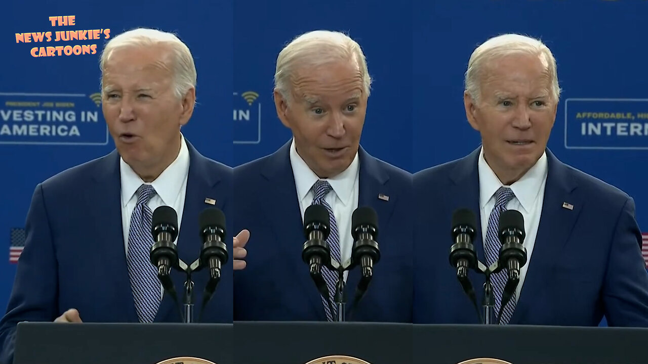 Biden Clown Propaganda-Lies-Nonsense Show: "Mortgage rates are falling and they're gonna fall more.. 440 new jobs since I came into office.. How many of you spent time in McDonald parking lots to do the homework..."