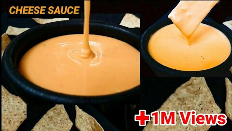 EASY HOMEMADE CHEESE SAUCE RECIPE || NACHO CHEESE SAUCE RECIPE | How To Make 2021