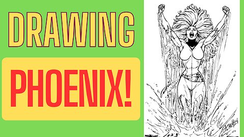 Time-lapse drawing PHOENIX!