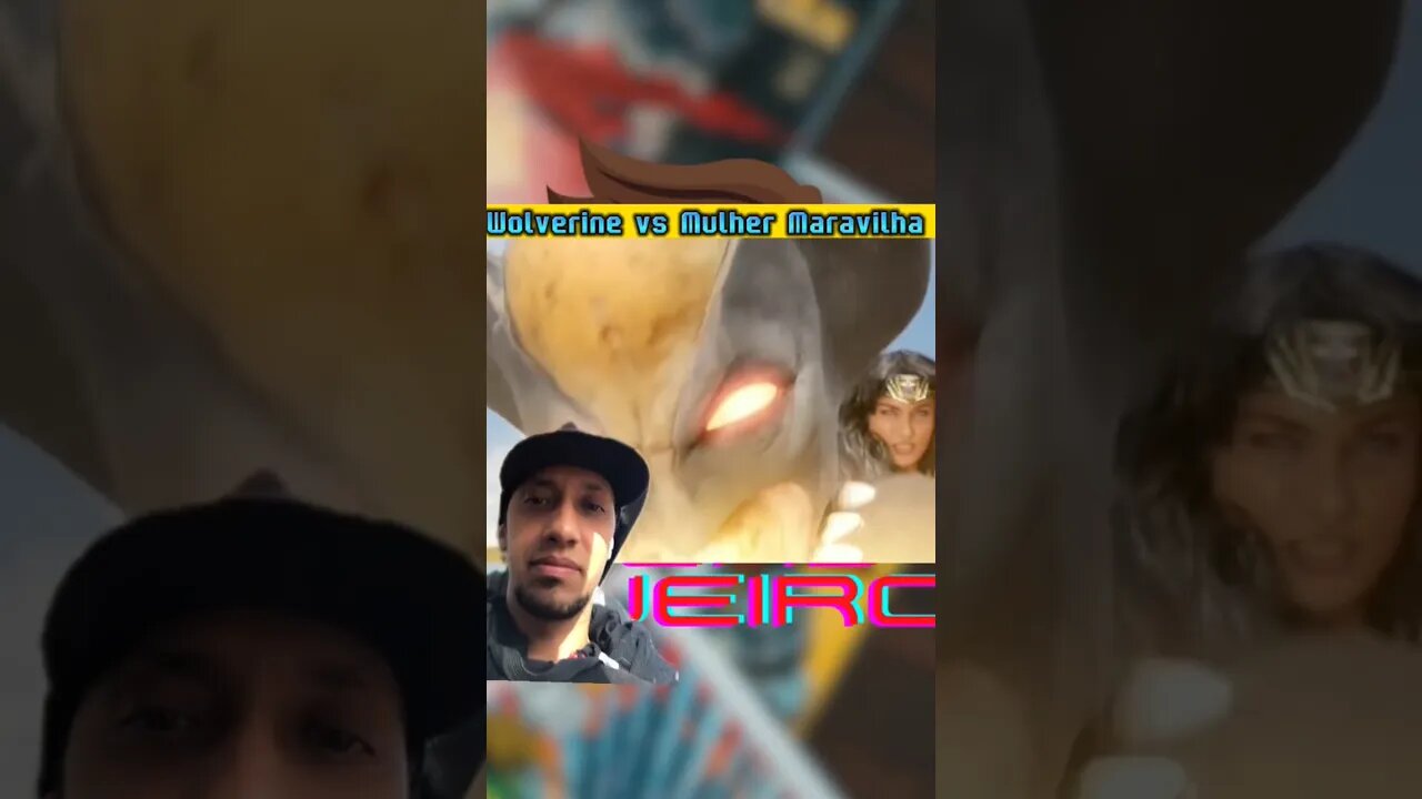 Wolverine vs Mulher Maravilha #filmes #nostalgia #nerd #mulhermaravilha #wolverine