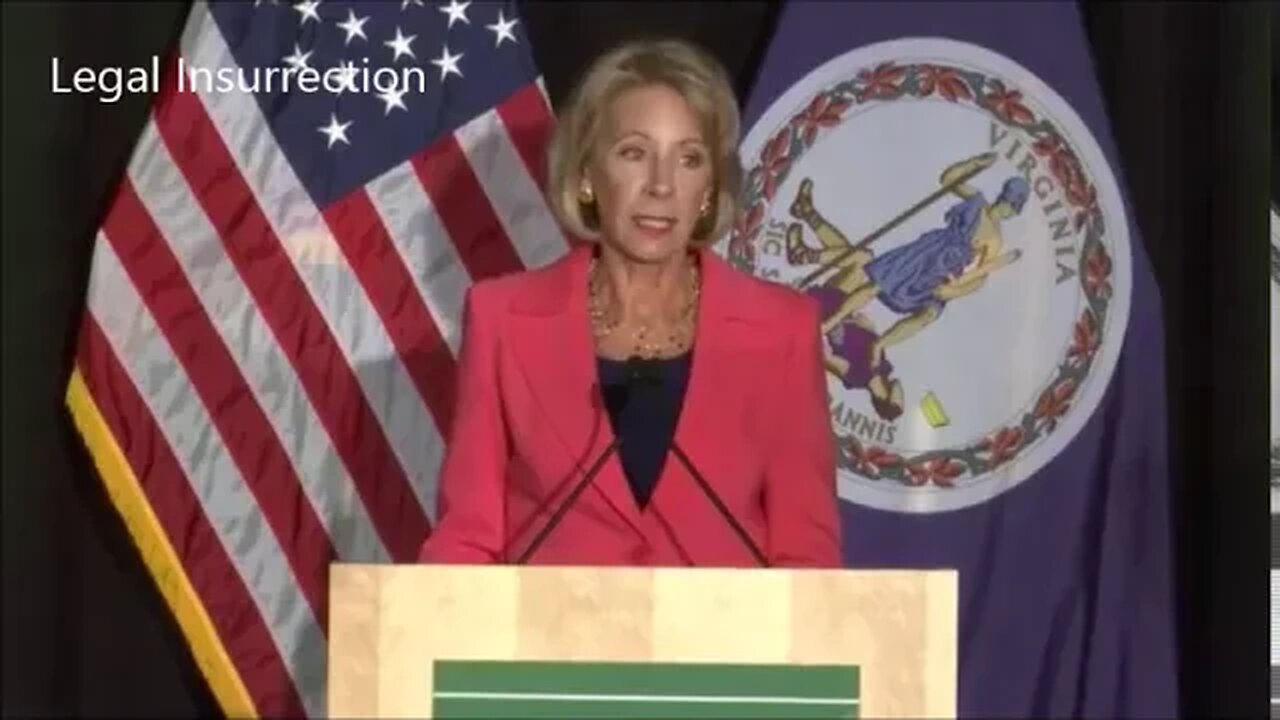 Betsy DeVos on Title IX