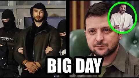 Zelensky BlackRock Deal & Andrew Tate Arrested For...?