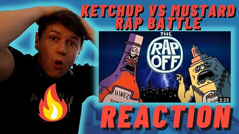 Ketchup vs Mustard Rap Battle | Rap Off | IRISH REACTION | THIS IS FIRE!!