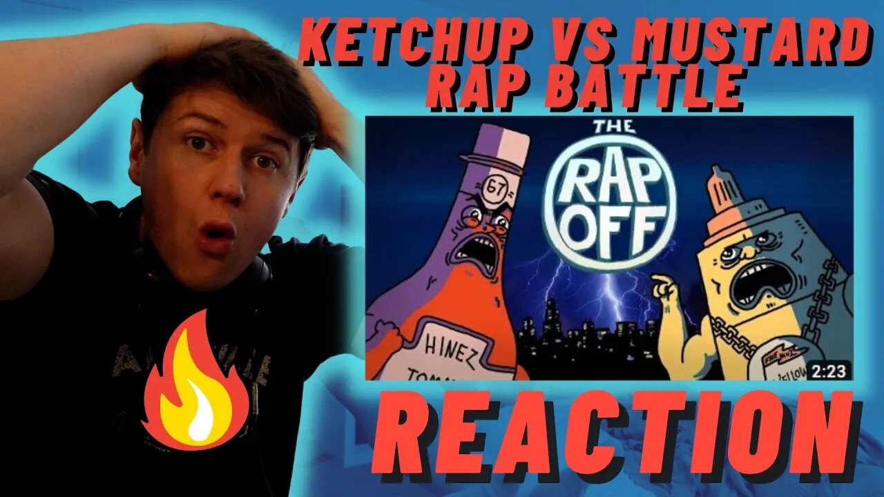 Ketchup vs Mustard Rap Battle | Rap Off | IRISH REACTION | THIS IS FIRE!!