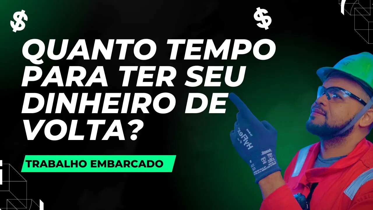 COMO RECUPERAR O INVESTIMENTO NOS TREINAMENTOS PARA TRABALHAR EMBARCADO?