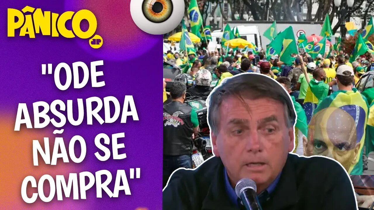 DECISÃO DE MORAES BARRANDO VERDE E AMARELO DO 7 DE SETEMBRO VAI CAIR NO CINZA? Bolsonaro comenta