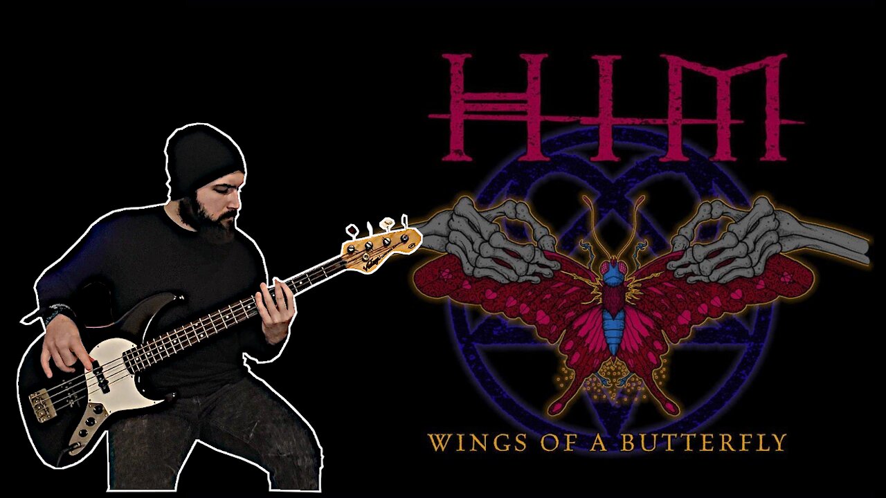 HIM - Wings of A Butterfly Bass Cover (Tabs)
