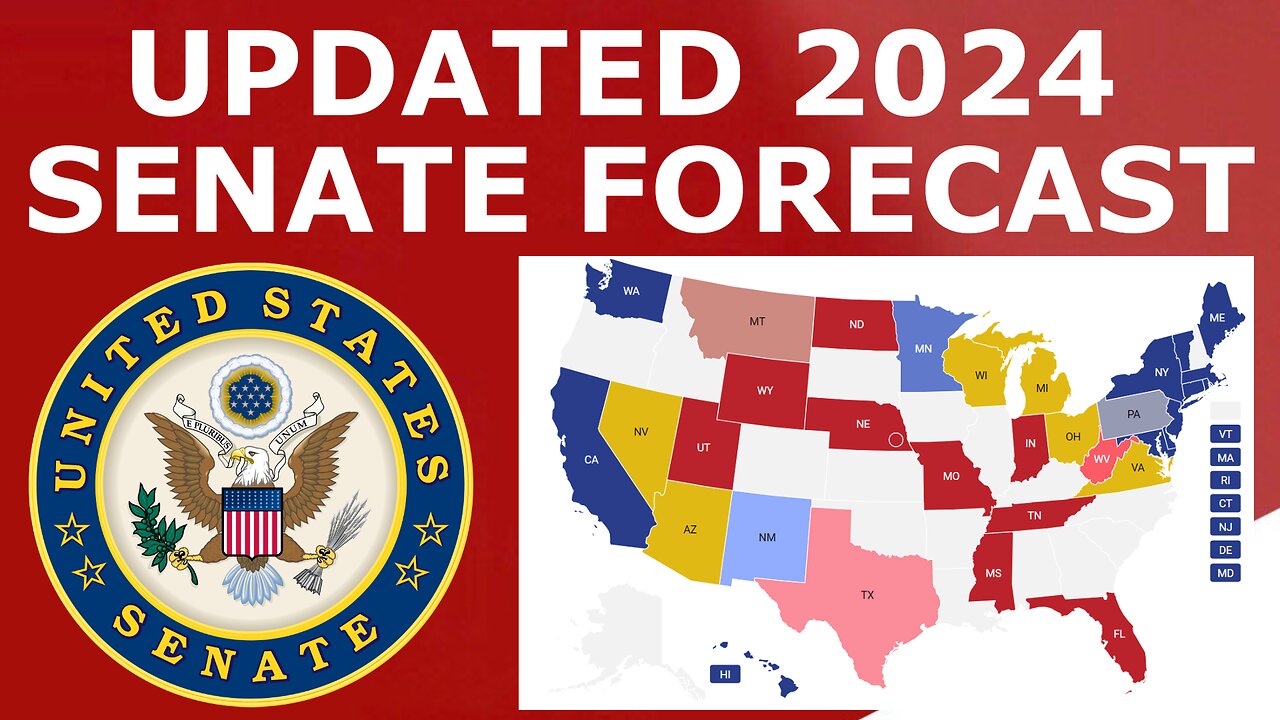 Updated 2024 Senate Map Prediction (March 5, 2024)