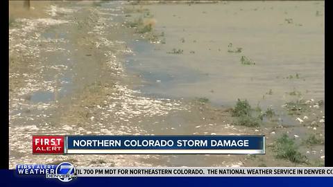 Northern Colorado storm damage