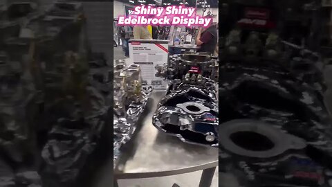 Shiny Shiny Edelbrock Display at PRI #shorts