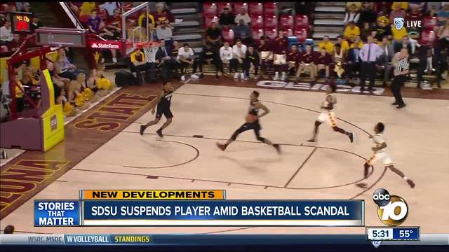 SDSU suspends players amid basketball scandal