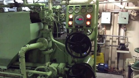 Tugboat Engine Room. #merchantnavy #tuglife #lifeatsea