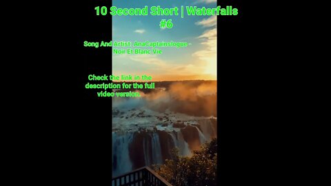 10 Second Short | Waterfalls | Brilliant Mind Meditation Music #meditation #6 @Meditation Channel