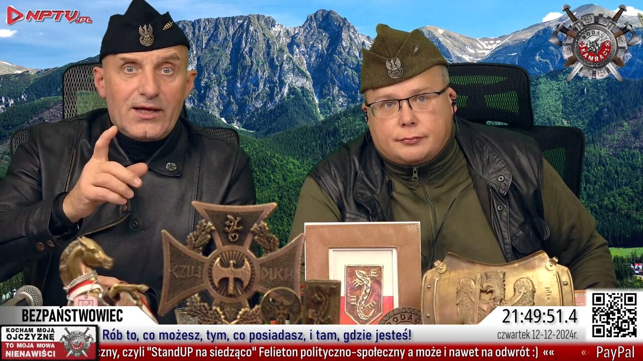 BEZPAŃSTWOWIEC - Olszański, Osadowski NPTV (12.12.2024)