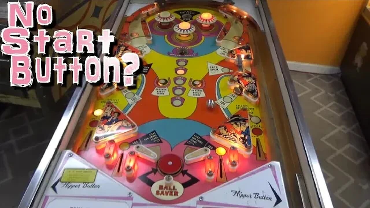 They Purposefully Removed The Start Button - Final Chicago Coin Gunsmoke Pinball Repairs Finished