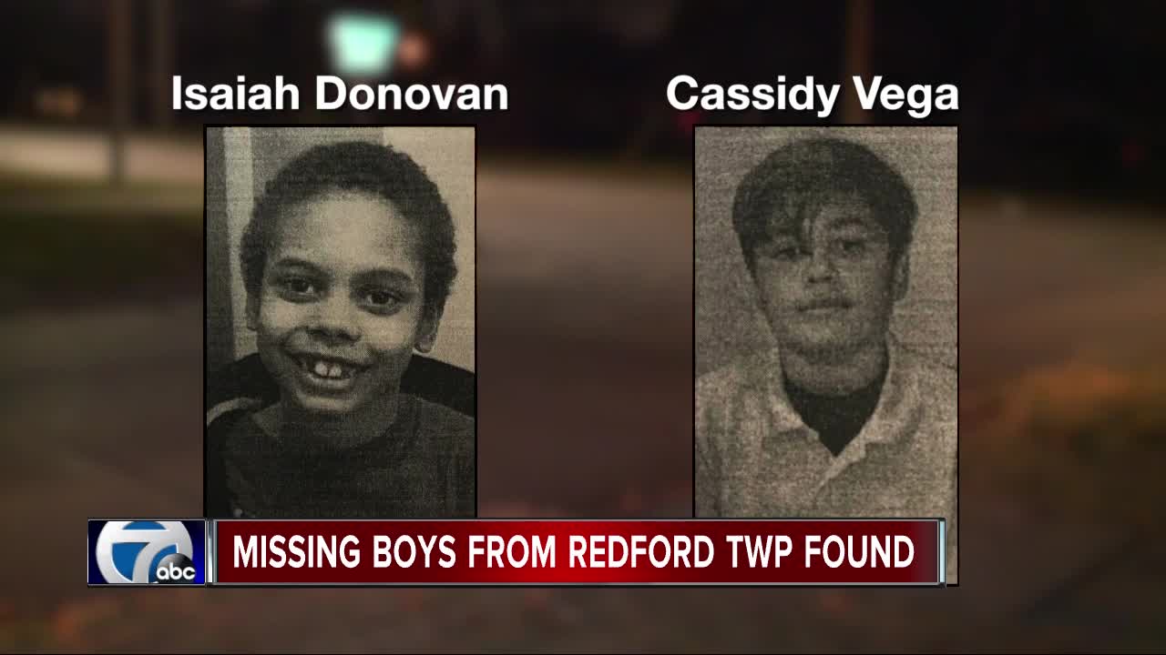 Missing 8-year old and missing 12-year-old found, Redford police say
