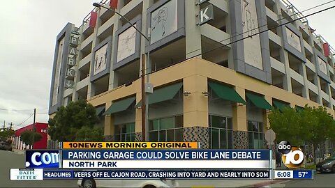 Little-known parking garage could help solve bike lane issue in North Park