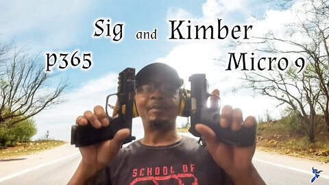 Kimber Micro 9 (first shots) Sig p365 Herrington Arms Comp test