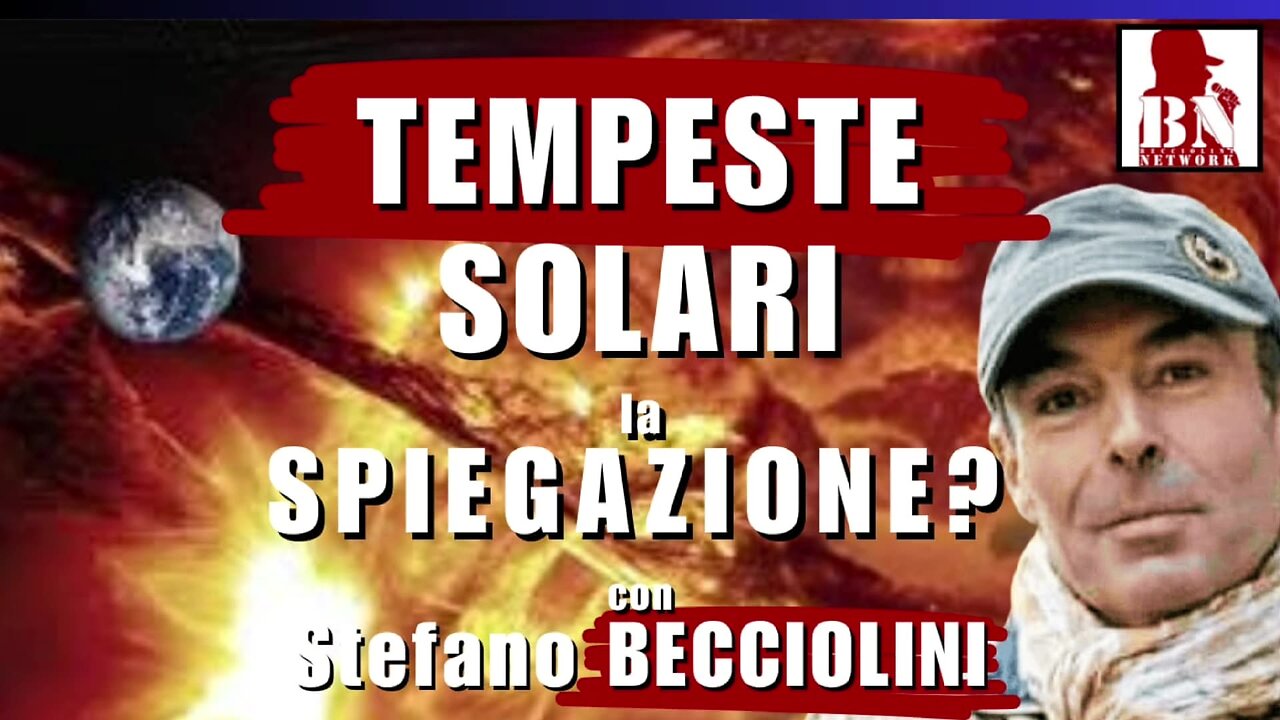 TEMPESTE SOLARI: la SPIEGAZIONE? - con Stefano BECCIOLINI | Il Punt🔴 di Vista del Sabato