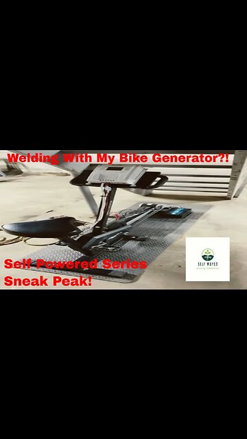 Using My Bike Generator For Welding Power? 2023 Goals! #shorts #diy