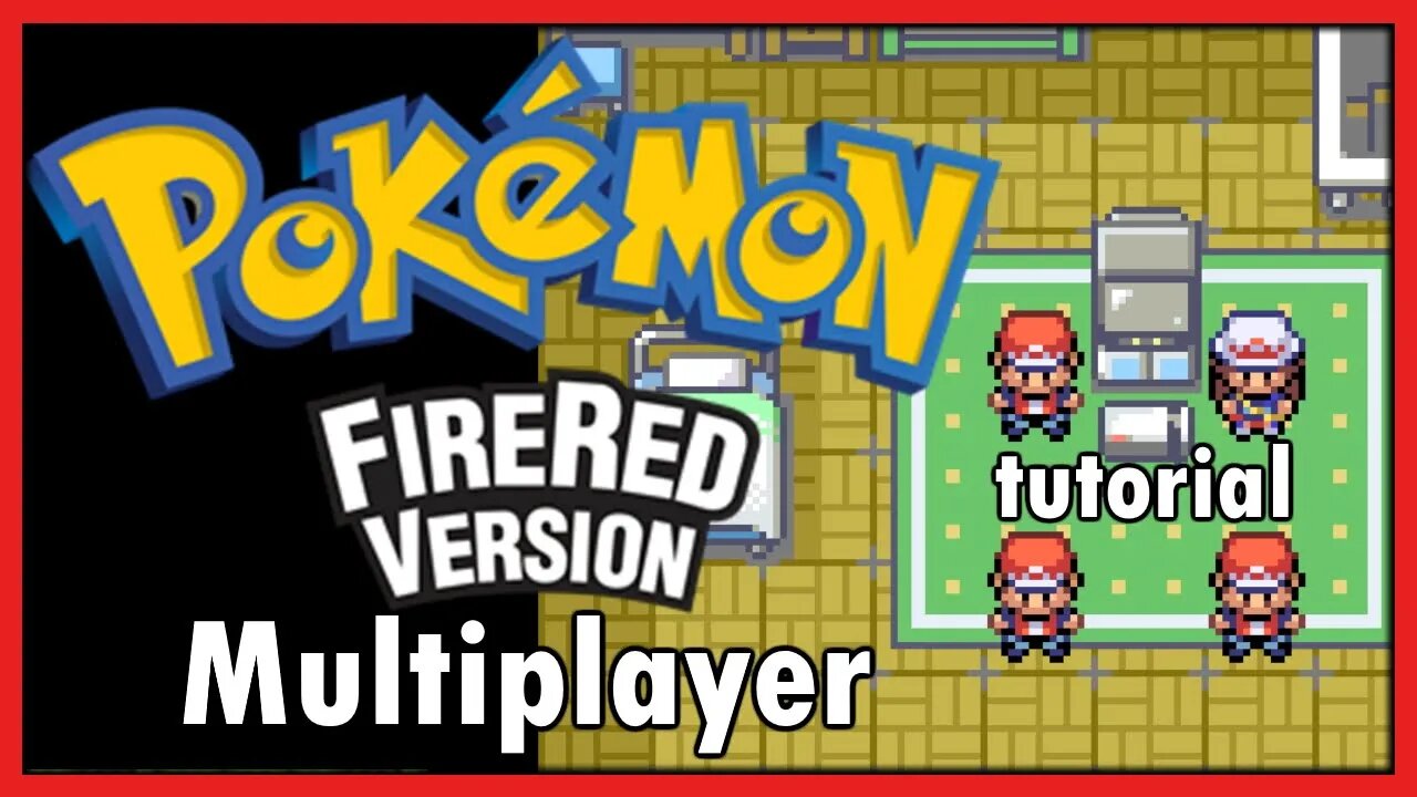 Pokemon Firered Local Multiplayer Simultaneous Quick Tutorial