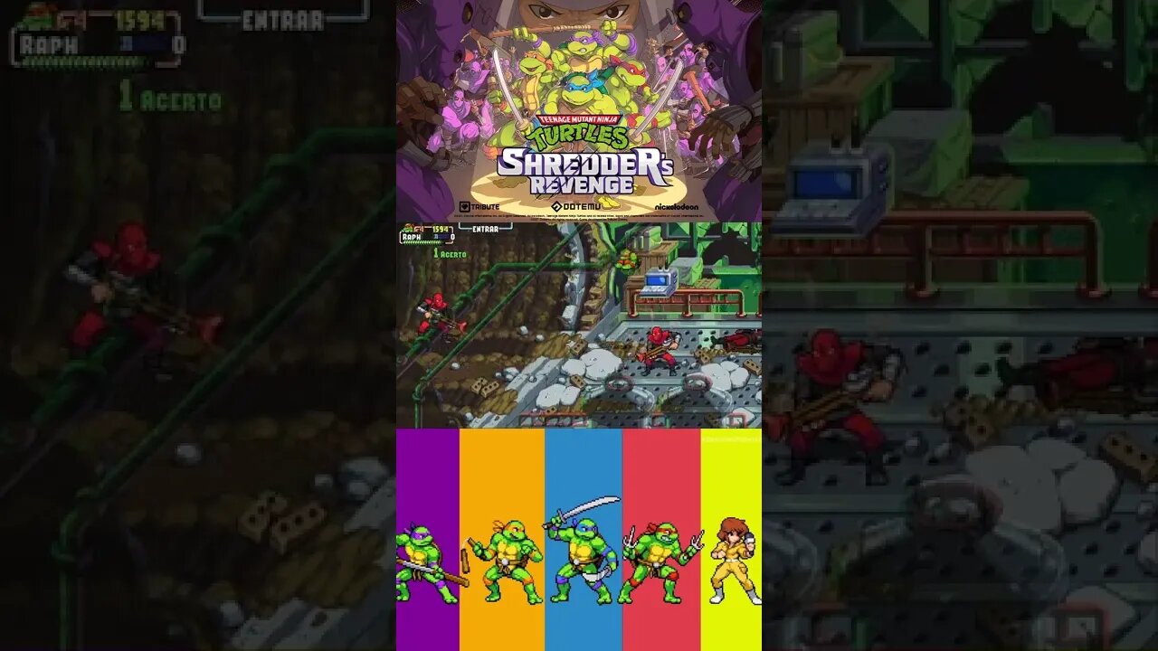 ✅TARTARUGAS NINJAS CORTES #67 - FASE 12