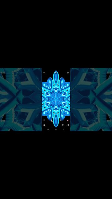 Tangle app on Android: perfect symmetry #3