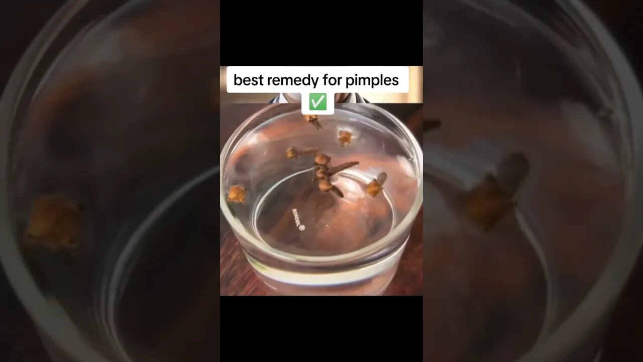 Remedy for pimples